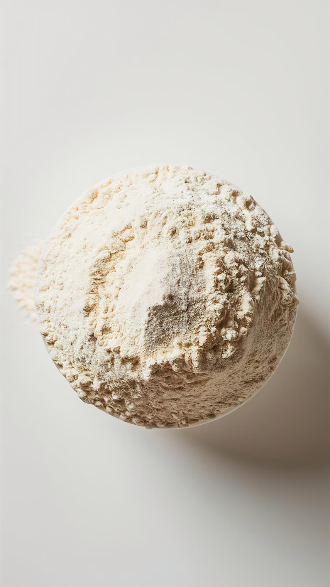 Close-up impasto lievitato